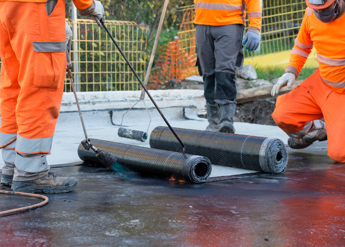 Chantier de travaux publics